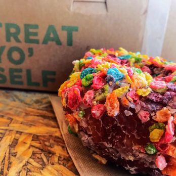 PVDonuts - Cereal Milk Donut (IG @jesstasteit) - Donuts Near Me - Providence, Rhode Island