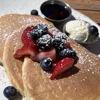 Blue Mermaid - Lemon & Ricotta Pancakes - Seafood Near Me - San Francisco, California