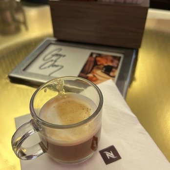 Nespresso Boutique - Complimentary shot of espresso at the tasting and sampling bar. - Coffee & Tea Near Me - London, XGL