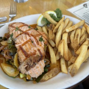 Brophy Bros - Grilled Citrus Salmon - Seafood Near Me - Santa Barbara, California Brophy Bros - Grilled Citrus Salmon - Seafood Near Me - Santa Barbara, California