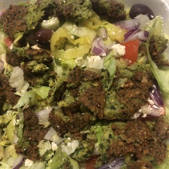 Indy gyros - Falafel salad - Mediterranean Near Me - Brownsburg, Indiana