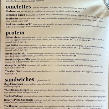 The Nucleus Cafe - Breakfast Menu - Breakfast & Brunch Near Me - Eau Claire, Wisconsin