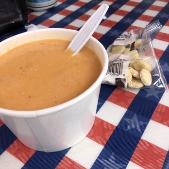 Bostwick's Chowder House - Lobster bisque soup - Seafood Near Me - East Hampton, New York Bostwick's Chowder House - Lobster bisque soup - Seafood Near Me - East Hampton, New York