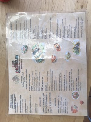 Menu photo 6 Las Cazuelas Orlando, FL