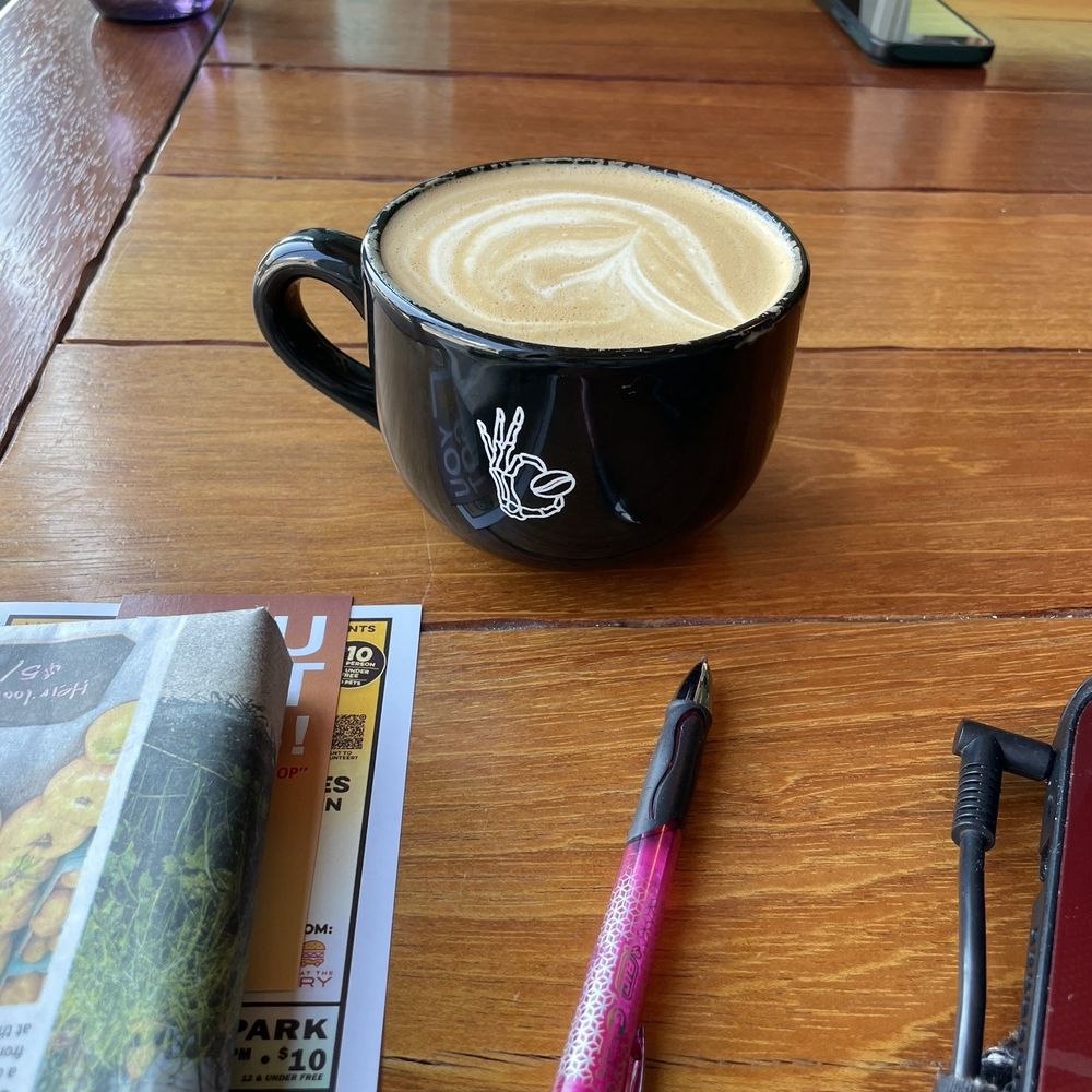 The Exquisite Corpse Coffee House - Honey bear latte - Coffee & Tea Near Me - Port Huron, Michigan The Exquisite Corpse Coffee House - Honey bear latte - Coffee & Tea Near Me - Port Huron, Michigan