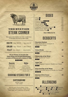 Menu photo 6 Molloys Bar & Grill Dublin, D