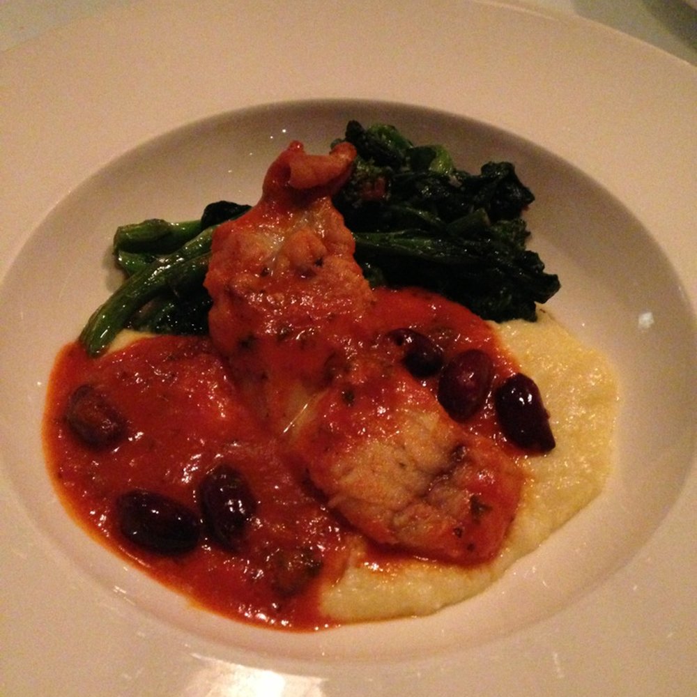 Coppi Ristorante - Summerlicious Monkfish on polenta w/ rapini - Italian Near Me - Toronto, Ontario Coppi Ristorante - Summerlicious Monkfish on polenta w/ rapini - Italian Near Me - Toronto, Ontario