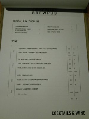 Menu photo 1 Goose Island Brewpub London, XGL