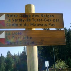 Canyon de la Faucille, Le Turet - Au Parking de la Faucille ,le chemin à suivre