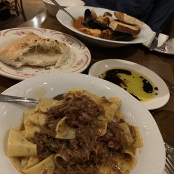 Pietro's - Cioppino & Tagliatelle with oxtail ragu - Italian Near Me - Lodi, California