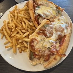 Sausage and pepper sandwich