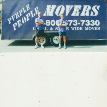Purple People Movers - Mike and Steve in the beginning - Movers Near Me - Pinellas Park, Florida Purple People Movers - Mike and Steve in the beginning - Movers Near Me - Pinellas Park, Florida
