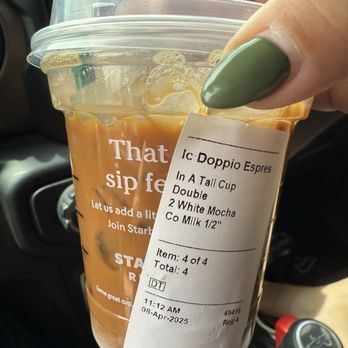 Starbucks - Dopio (Espresso) over ice - Coffee & Tea Near Me - Las Vegas, Nevada Starbucks - Dopio (Espresso) over ice - Coffee & Tea Near Me - Las Vegas, Nevada