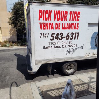 Pick Your Tire - That old school service right here. Luis is the man! - Tires Near Me - Santa Ana, California