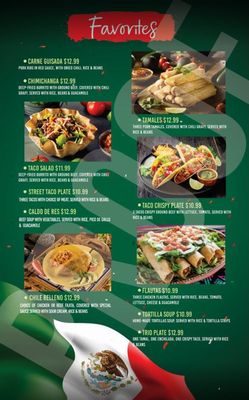 Menu photo 3 Cinco De Mayo Restaurant & Bar Athens, TX