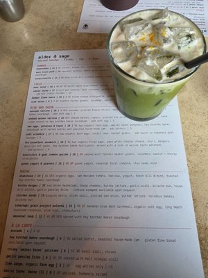Menu photo 5 Alder & Sage Long Beach, CA