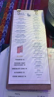 Menu photo 7 Pisco Gastrolounge Charlotte, NC