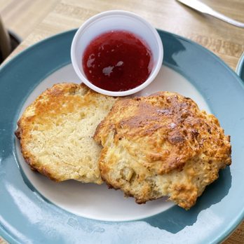 Flury's Cafe - Biscuit and cherry jam - Burgers Near Me - Cuyahoga Falls, Ohio