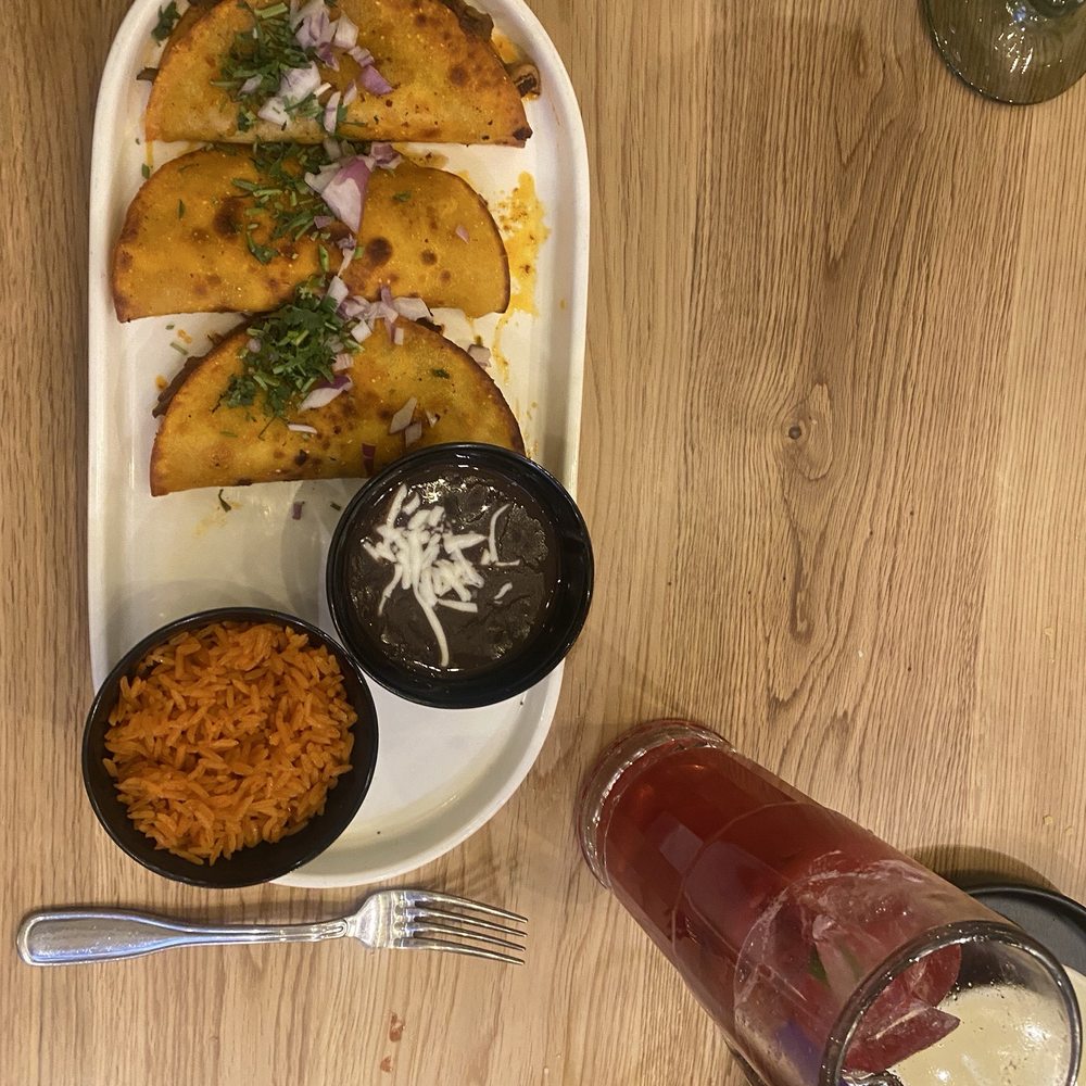 Birria Tacos and Blackberry lemonade Birria Tacos and Blackberry lemonade