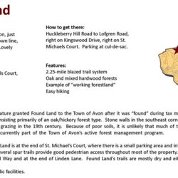 Found Land Park - Description of the park