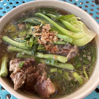 Da Soriano Grindz - Ox Tail Soup w/ Rice - Filipino Near Me - Kahului, Hawaii Da Soriano Grindz - Ox Tail Soup w/ Rice - Filipino Near Me - Kahului, Hawaii
