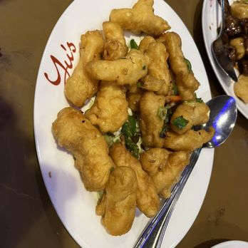 Yu's Mandarin - Salt and pepper squid - Chinese Near Me - Schaumburg, Illinois Yu's Mandarin - Salt and pepper squid - Chinese Near Me - Schaumburg, Illinois