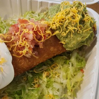 Maritza's Mexican Food - Chicken Chimichanga - Mexican Near Me - San Diego, California