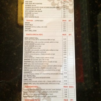 Rest Tokyo - Sushi Menu 1 - Japanese Near Me - Humacao, Puerto Rico Rest Tokyo - Sushi Menu 1 - Japanese Near Me - Humacao, Puerto Rico