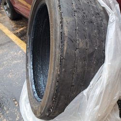 Avis Car Rental - Had to replace this Avis tire that disintegrated a few days after renting. Avis has thus far refused to reimburse us.
