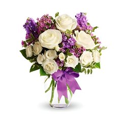 Fort Worth Florist - Purple heart bouquet