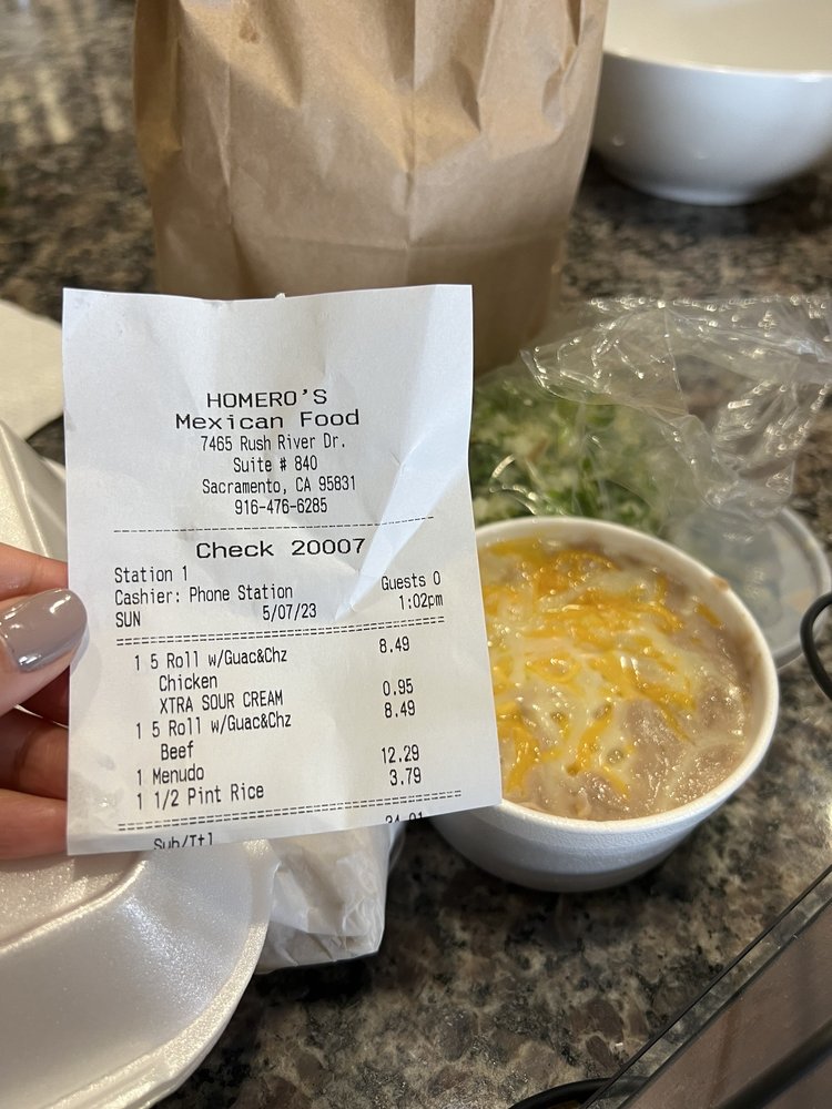 Homero’s Mexican Food