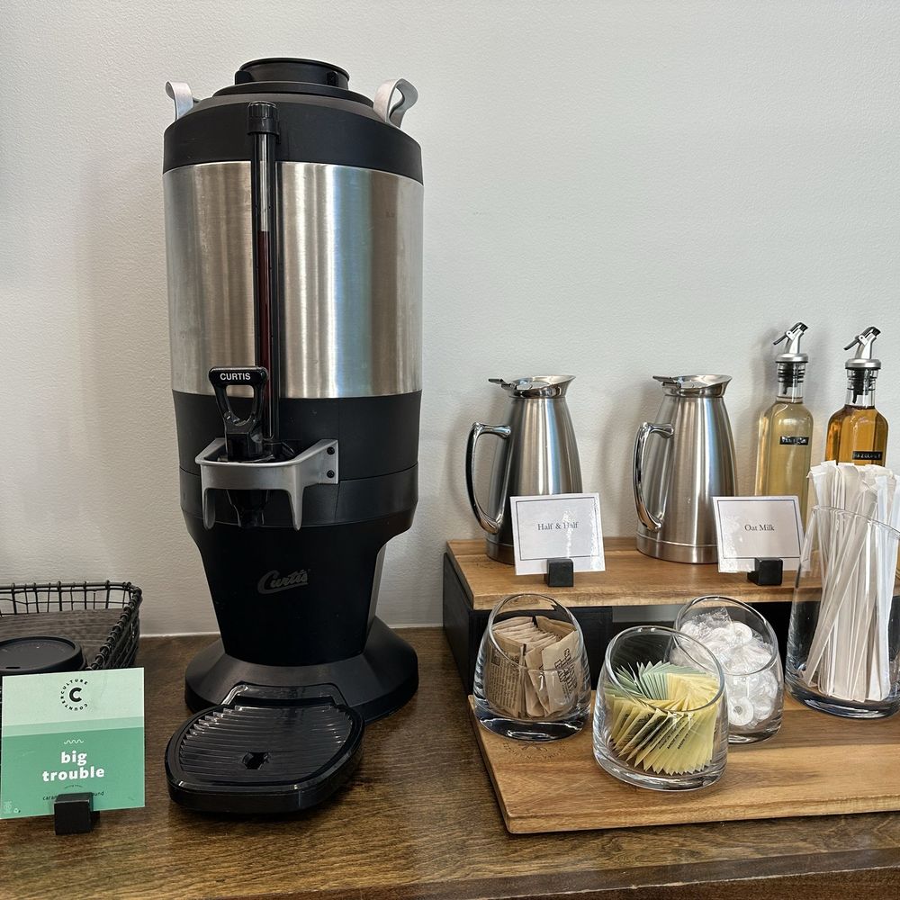 Roam - Private coffee bar for a conference room - Shared Office Spaces Near Me - Alpharetta, Georgia Roam - Private coffee bar for a conference room - Shared Office Spaces Near Me - Alpharetta, Georgia