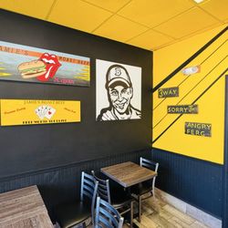 Interior seating area