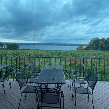 Ventosa Vineyards - Views from the back patio - Wineries Near Me - Geneva, New York