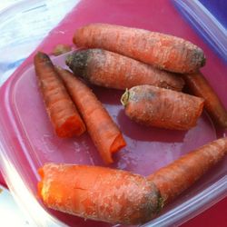 Shaw's - WTF happen to these carrots.