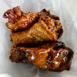 Dirty Myrtle Wing Company - Three different wing flavors each one equally impressive