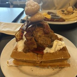 *Chicken, Bacon & Waffles *Chicken, Bacon & Waffles