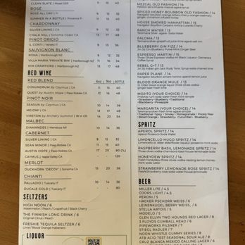 Rebel Kitchen + Bar - Drink Menu - Bars Near Me - Lombard, Illinois Rebel Kitchen + Bar - Drink Menu - Bars Near Me - Lombard, Illinois