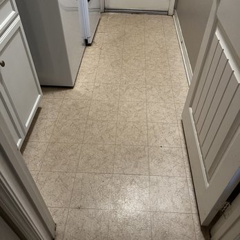 JGB Flooring - Before:  laundry room - Flooring Near Me