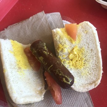 Niro's Gyros - Half of the "hotdog" split with my son. - Greek Near Me - Phoenix, Arizona Niro's Gyros - Half of the "hotdog" split with my son. - Greek Near Me - Phoenix, Arizona