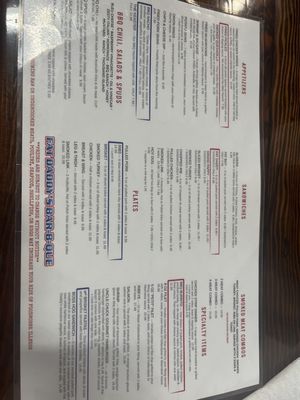 Menu photo 1 Fat Daddy's Bar-B-Que Russellville, AR