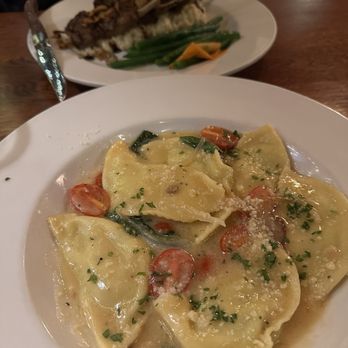 Ambrosia Restaurant & Bar - Goat cheese ravioli Lamb - Pizza Near Me - Eugene, Oregon