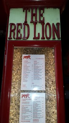 Menu photo 8 The Red Lion New York, NY Menu photo 8 The Red Lion New York, NY