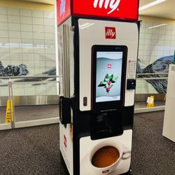 TF Green - illy coffee kiosk
