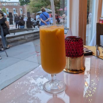 Desi Dhaba - Mango lassi - Indian Near Me - Cambridge, Massachusetts