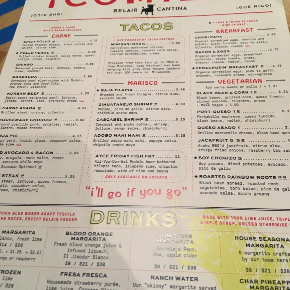 BelAir Cantina - New Mexican Cuisine Near Me - Oak Creek, Wisconsin