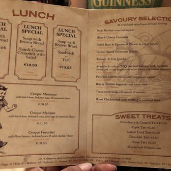 Le Petit Parisien - Menu - Coffee & Tea Near Me - Dublin, D