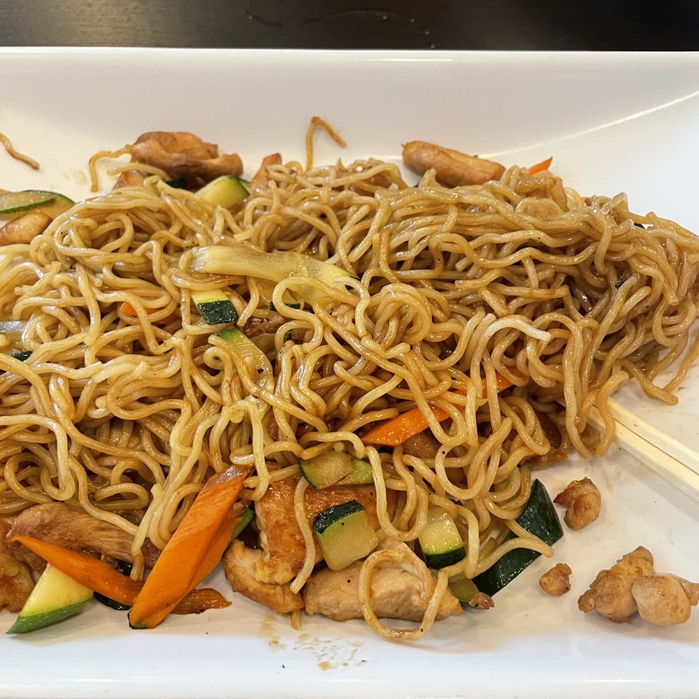 Okinawa Sushi & Grill - chicken yakisoba - Japanese Near Me - Corolla, North Carolina