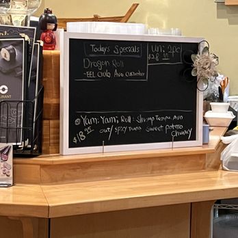 Yoko Japanese Restaurant - menus on a blackboard - Japanese Near Me - Oakton, Virginia Yoko Japanese Restaurant - menus on a blackboard - Japanese Near Me - Oakton, Virginia