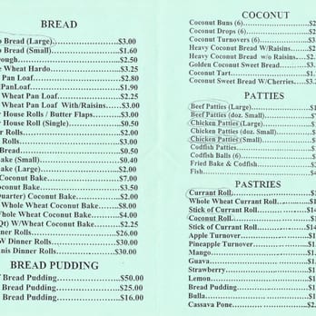 Allan’s Bakery - Allan's menu pg 2-3 - Bakeries Near Me - Brooklyn, New York